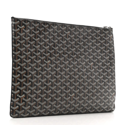 Goyard Goyardine Senat Pochette GM Black 3 of 8
