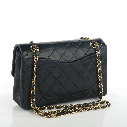 Chanel Lambskin Quilted Small Double Flap Black 6 of 12