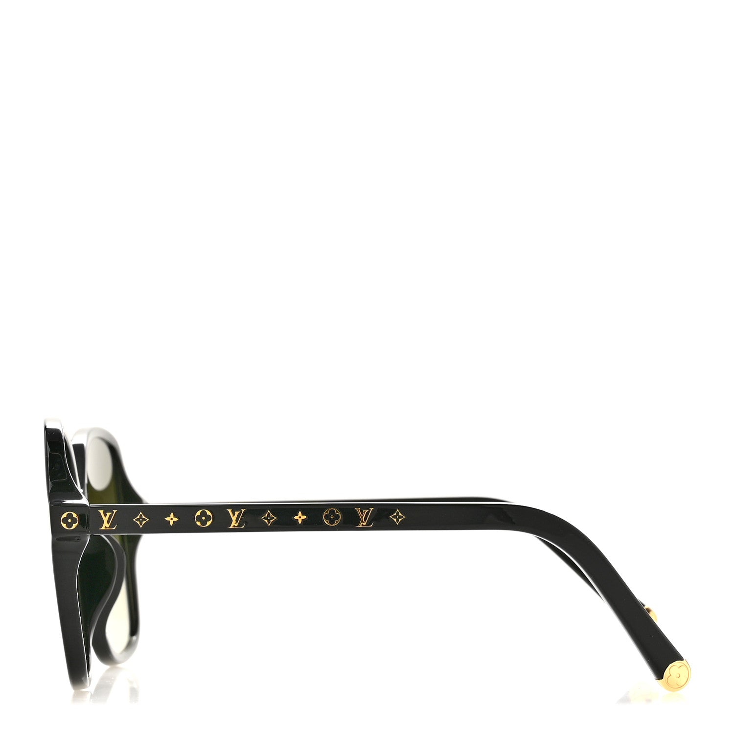 Louis Vuitton Acetate My Monogram Light Square Sunglasses Z1861E Black 3 of 7