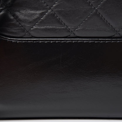 Chanel Aged Calfskin Quilted Medium Gabrielle Hobo Black 11 of 11