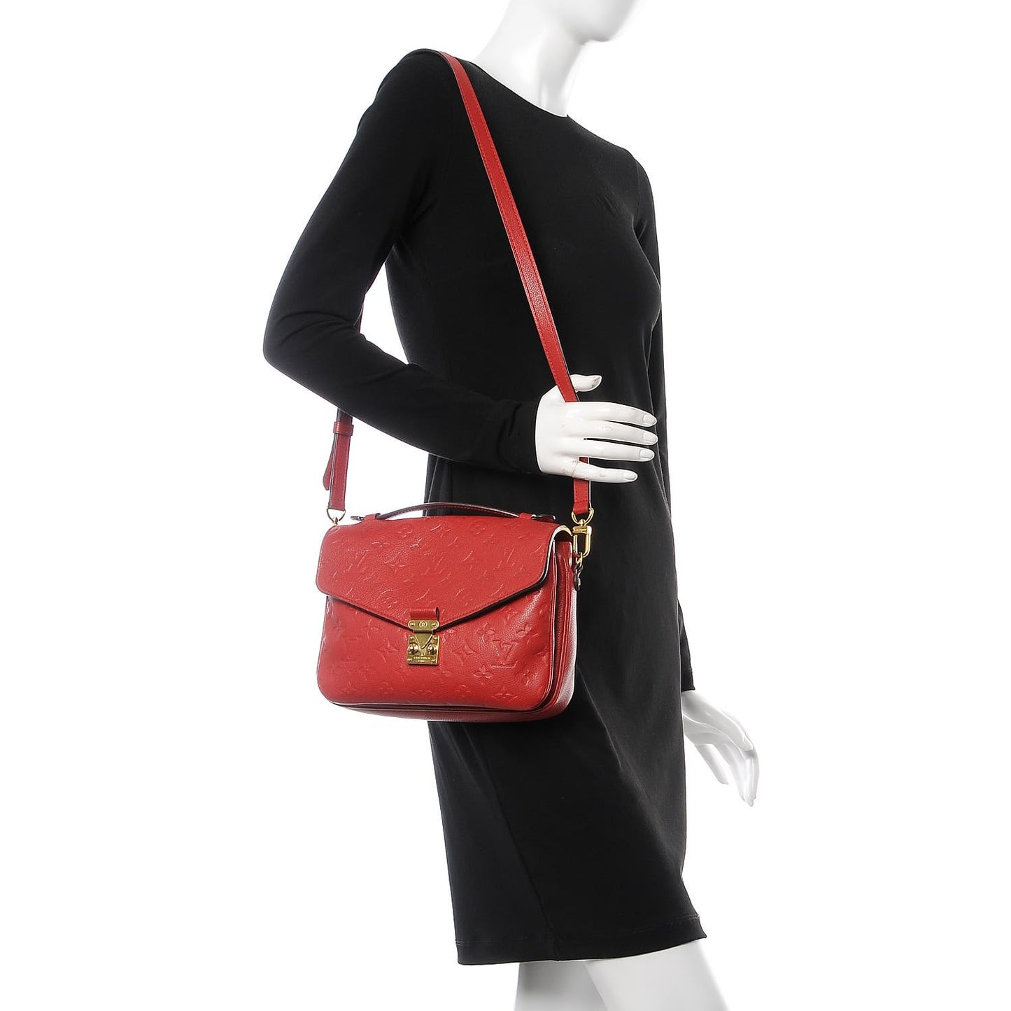 Empreinte Pochette Metis Cherry