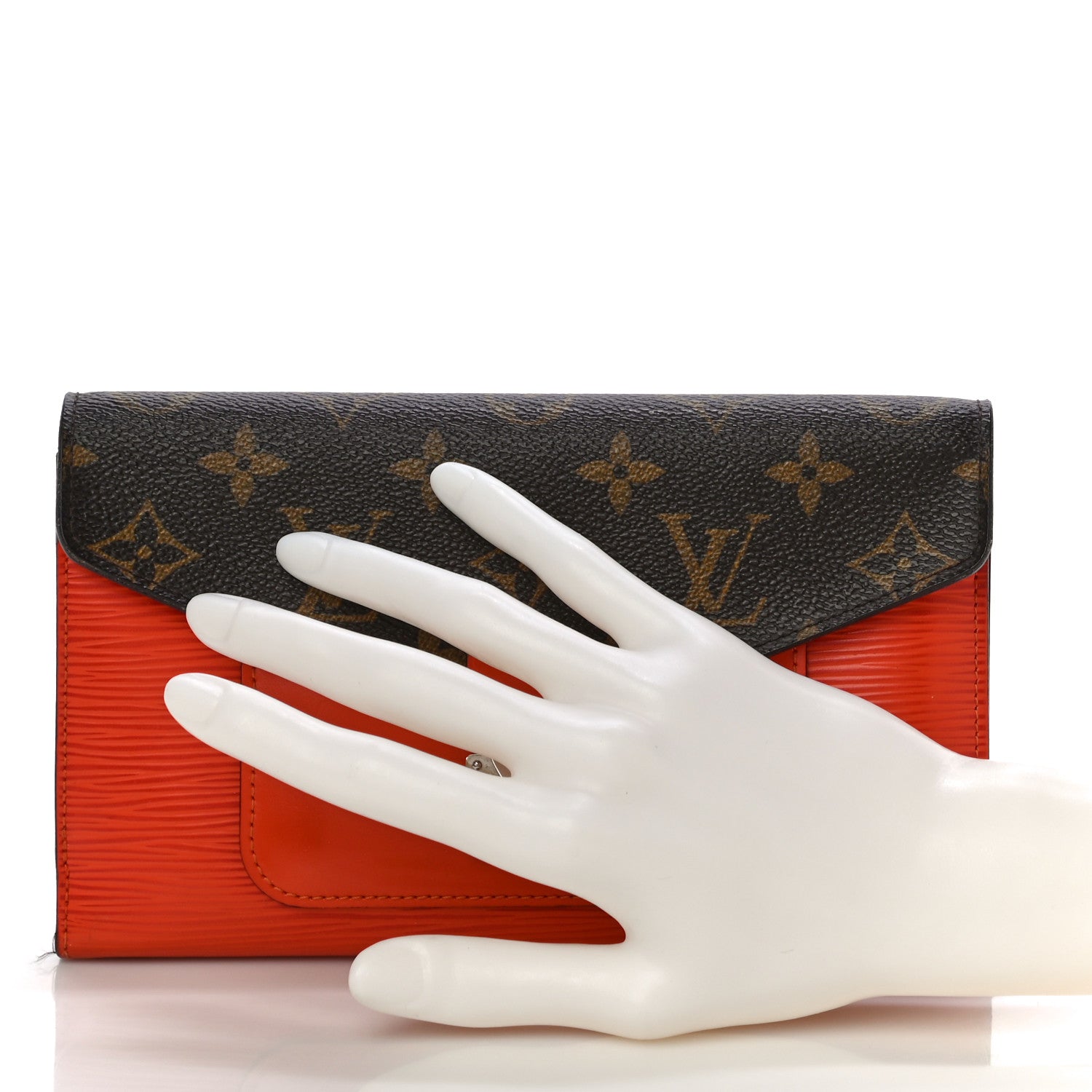 Louis Vuitton Epi Monogram Marie-Rose Wallet Piment 2 of 19