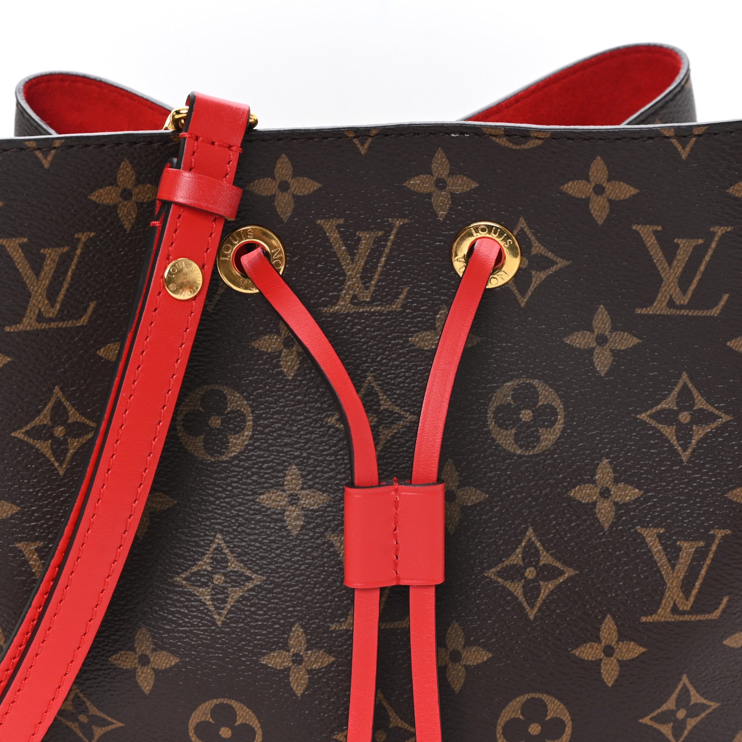 Louis Vuitton Monogram Neonoe MM Coquelicot 8 of 10