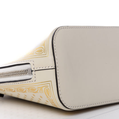 Gucci X SEGA Calfskin GUCCY Stars Mini Dome Shoulder Bag Mystic White Gold 6 of 8