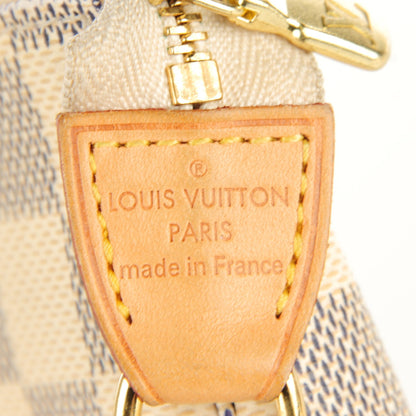 Louis Vuitton Damier Azur Mini Pochette Accessories 6 of 7