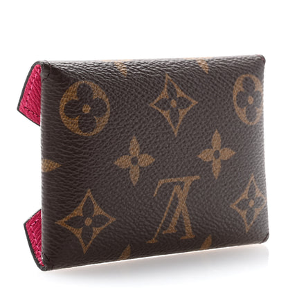 Louis Vuitton Monogram LV Colormania Kirigami Card Holder Pondichery Pink 4 of 9