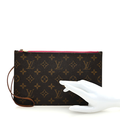 Louis Vuitton LOUIS VUITTON Monogram Neverfull MM GM Pochette Pivoine 2 of 7