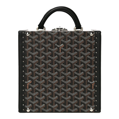 Goyard Goyardine Travelling Pet Bowl Carrier Black 1 of 16
