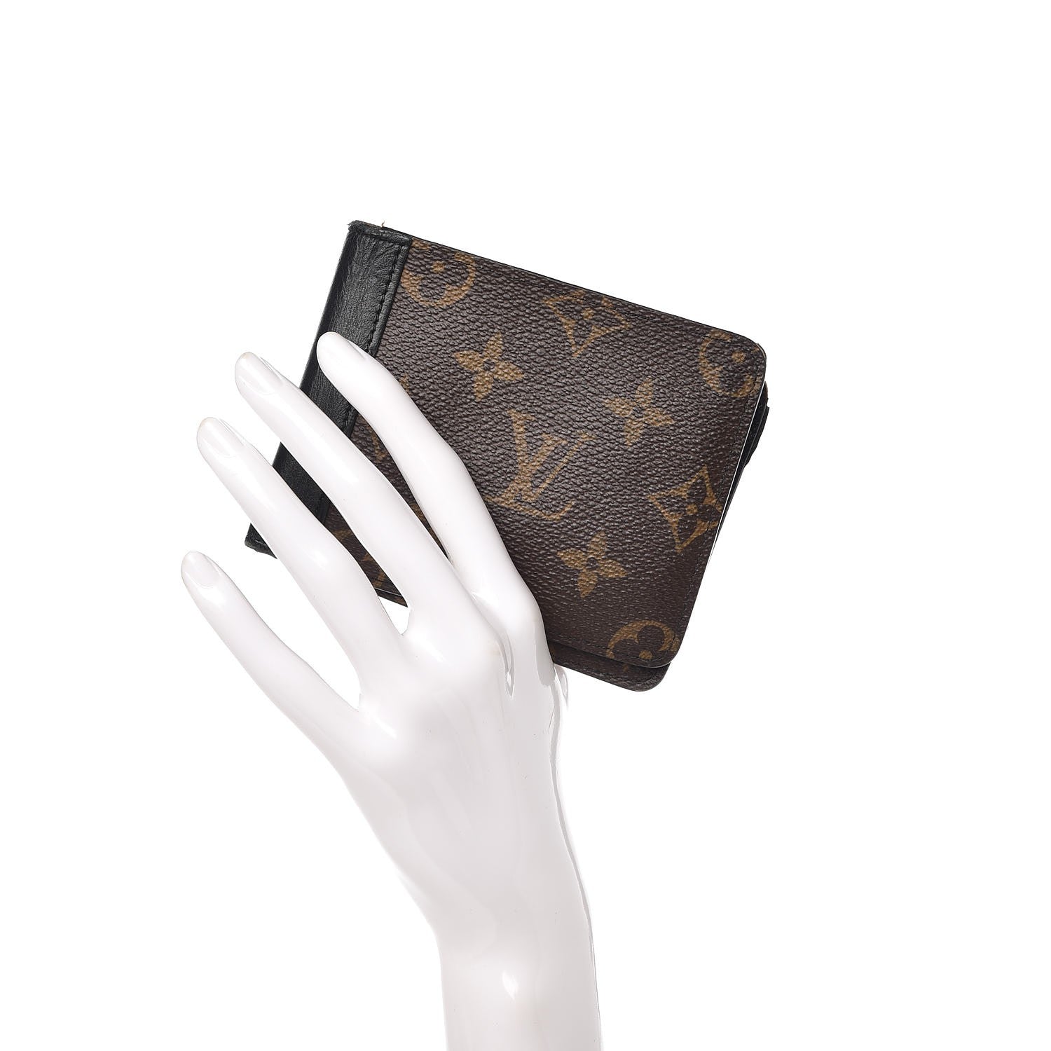 Louis Vuitton Monogram Macassar Gaspar Wallet 2 of 10