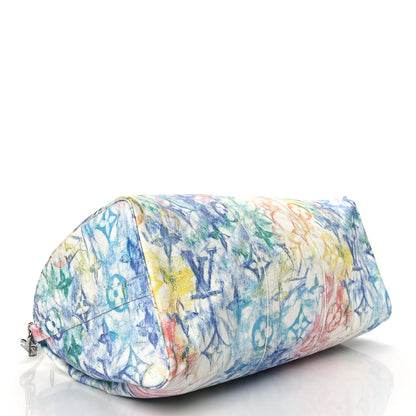 Louis Vuitton Monogram Pastel Colors Keepall Bandouliere 50 Multicolor 3 of 9