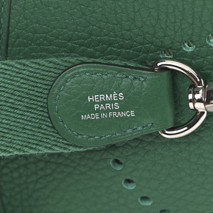 Hermes Taurillon Clemence Evelyne TPM Vert Vertigo 8 of 11
