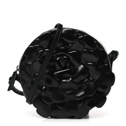 Valentino Garavani Nappa Atelier 03 Rose Edition Round Crossbody Bag Black 1 of 8
