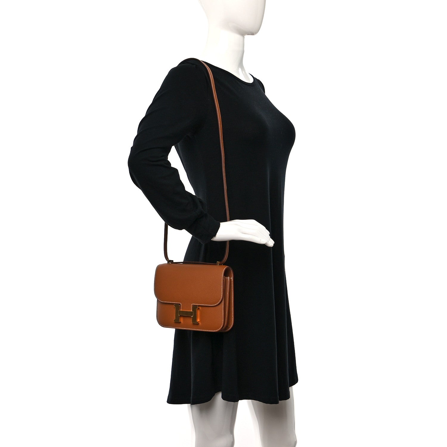 Hermes Epsom Constance 18 Gold 2 of 12