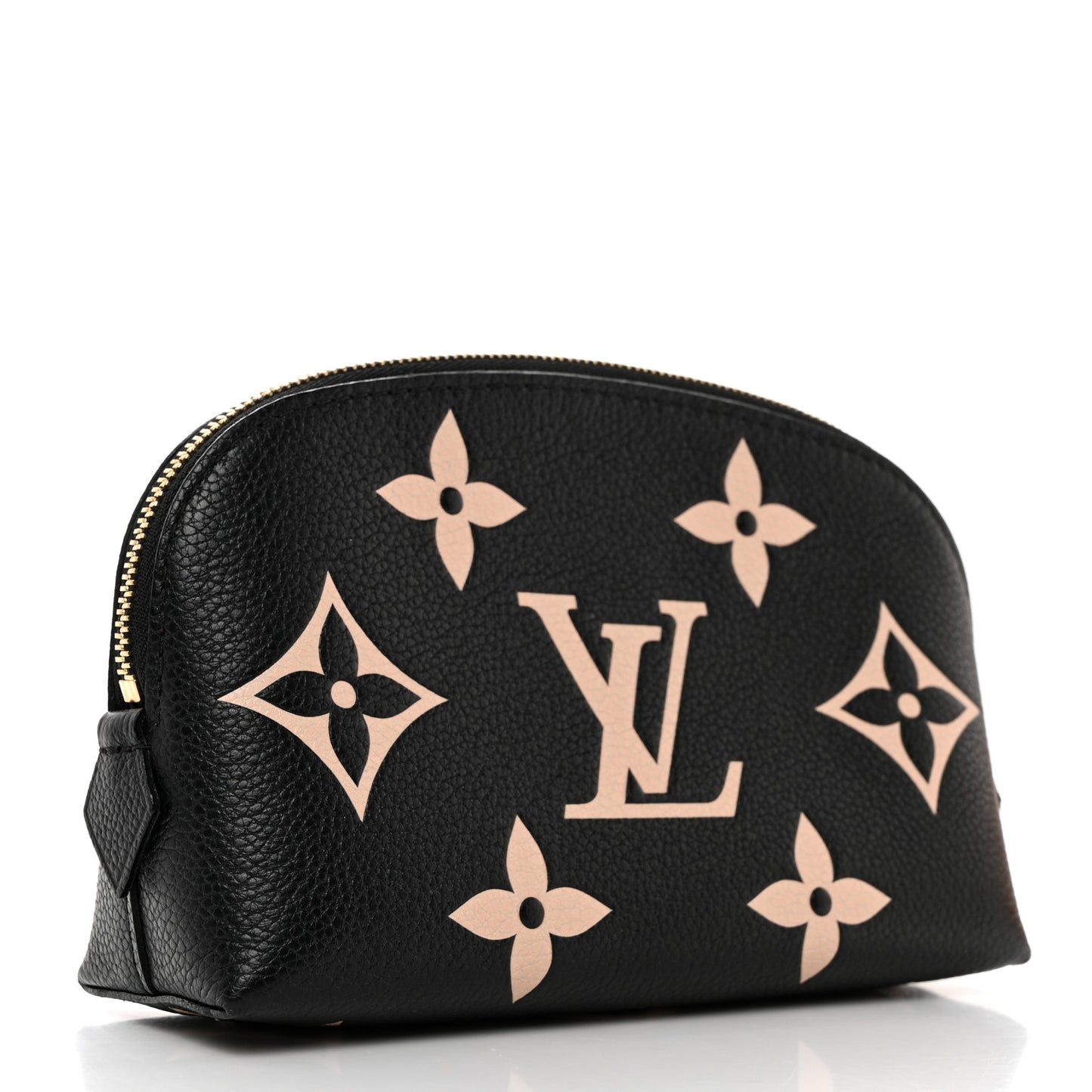 Empreinte Monogram Giant Cosmetic Pouch Black Beige