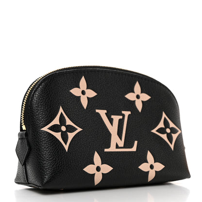 Louis Vuitton Empreinte Monogram Giant Cosmetic Pouch Black Beige 3 of 6