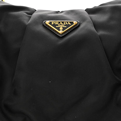 Prada Tessuto Nylon Shoulder Bag Black 8 of 10