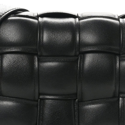 Bottega Veneta Nappa Maxi Intreccio Small Padded Cassette Crossbody Bag Black 7 of 9