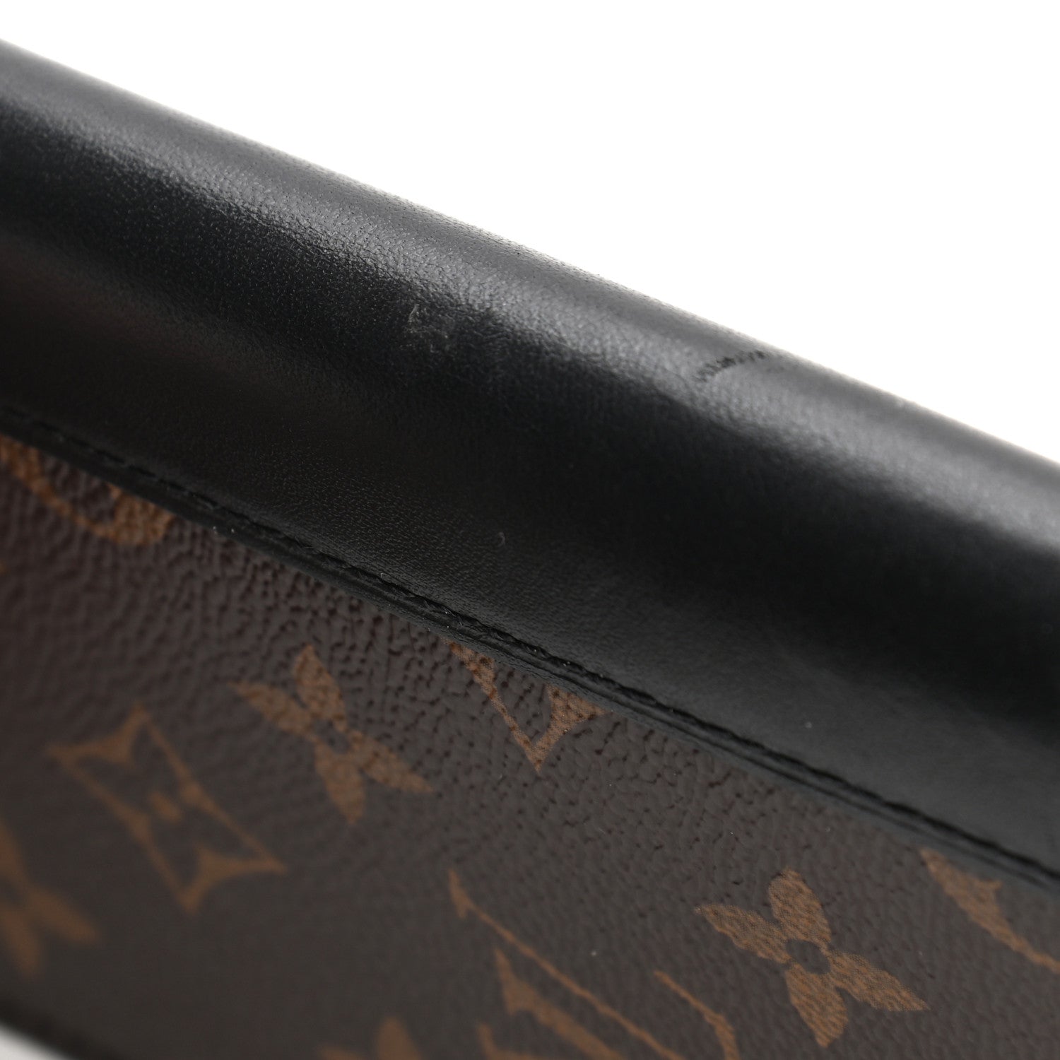 Louis Vuitton Monogram Macassar Vertical Zippy Wallet 8 of 8