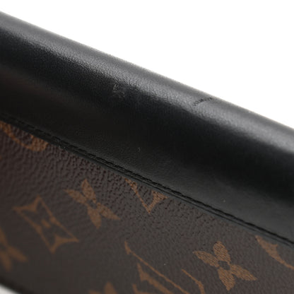 Louis Vuitton Monogram Macassar Vertical Zippy Wallet 8 of 8