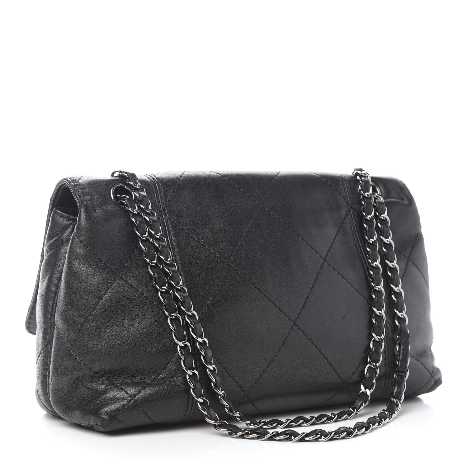 Chanel Lambskin Quilted Large Soft Touch Flap Black 3 of 10