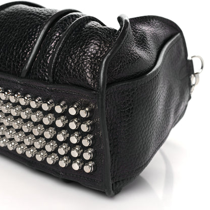 Alexander Wang Pebbled Lambskin Inside Out Rocco Black Nickel Hardware 8 of 10