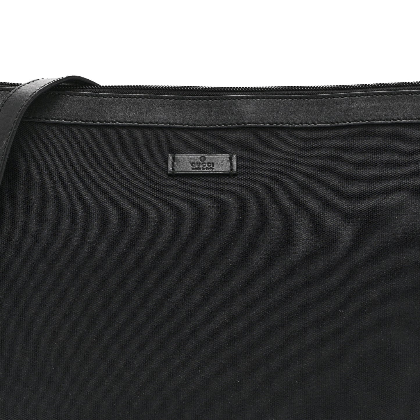 Canvas Large Half Moon Hobo Black