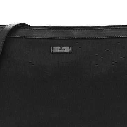Gucci Canvas Large Half Moon Hobo Black 9 of 11