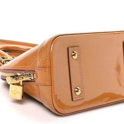 Louis Vuitton Vernis Alma BB Dune 8 of 9