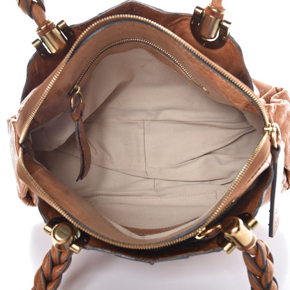 Chloe Lambskin Heloise Satchel Gazelle 5 of 13