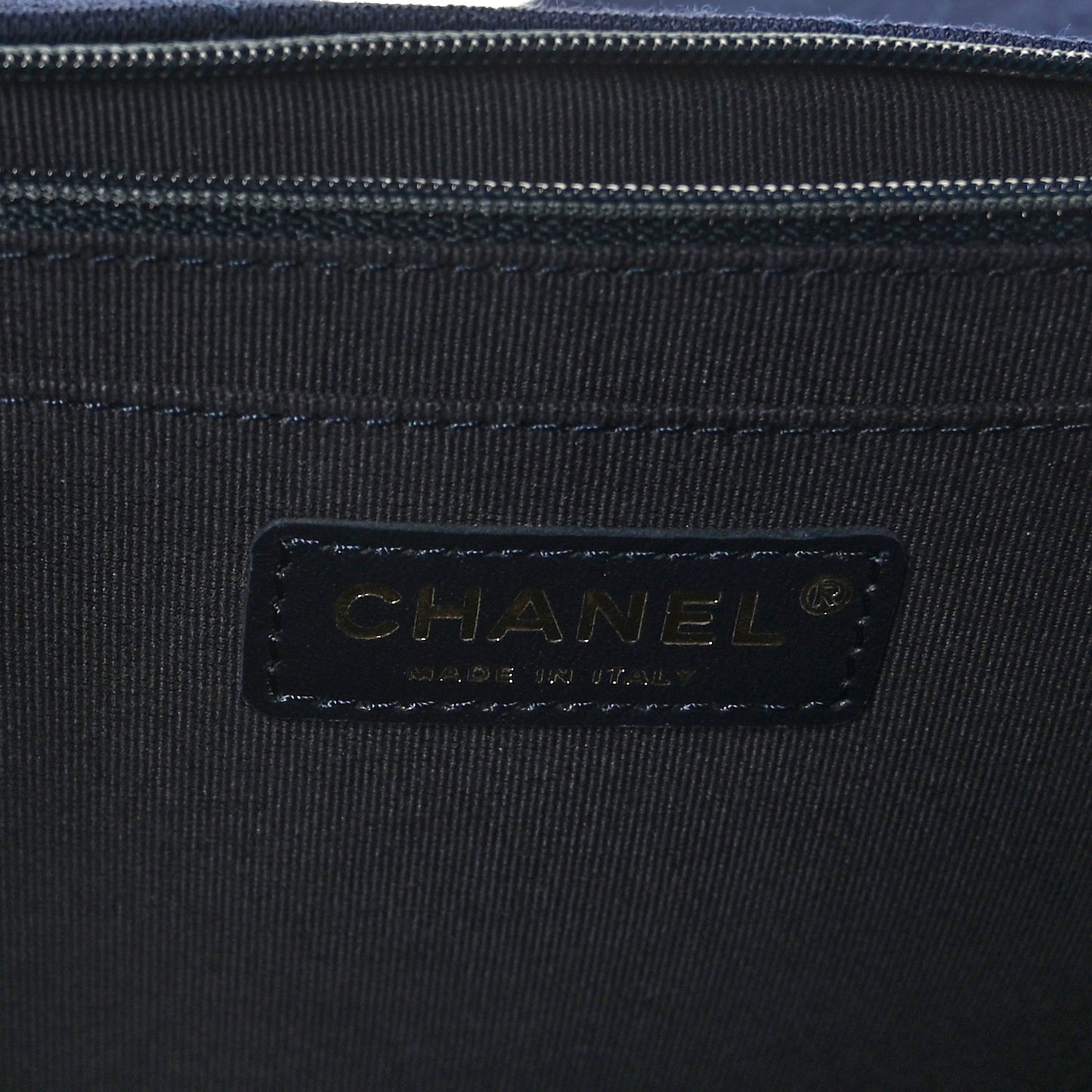Jersey Quilted XL Jumbo Flap Navy