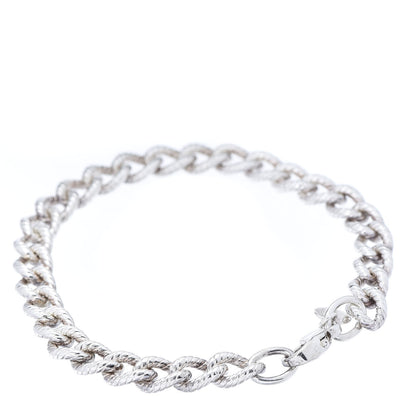 Tiffany Sterling Silver Cable Link Bracelet 3 of 5