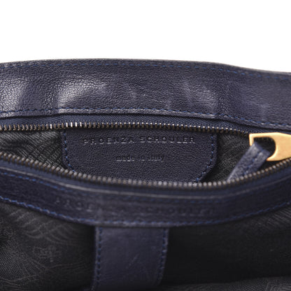 Proenza Schouler Lambskin Medium PS1 Satchel Navy 7 of 15