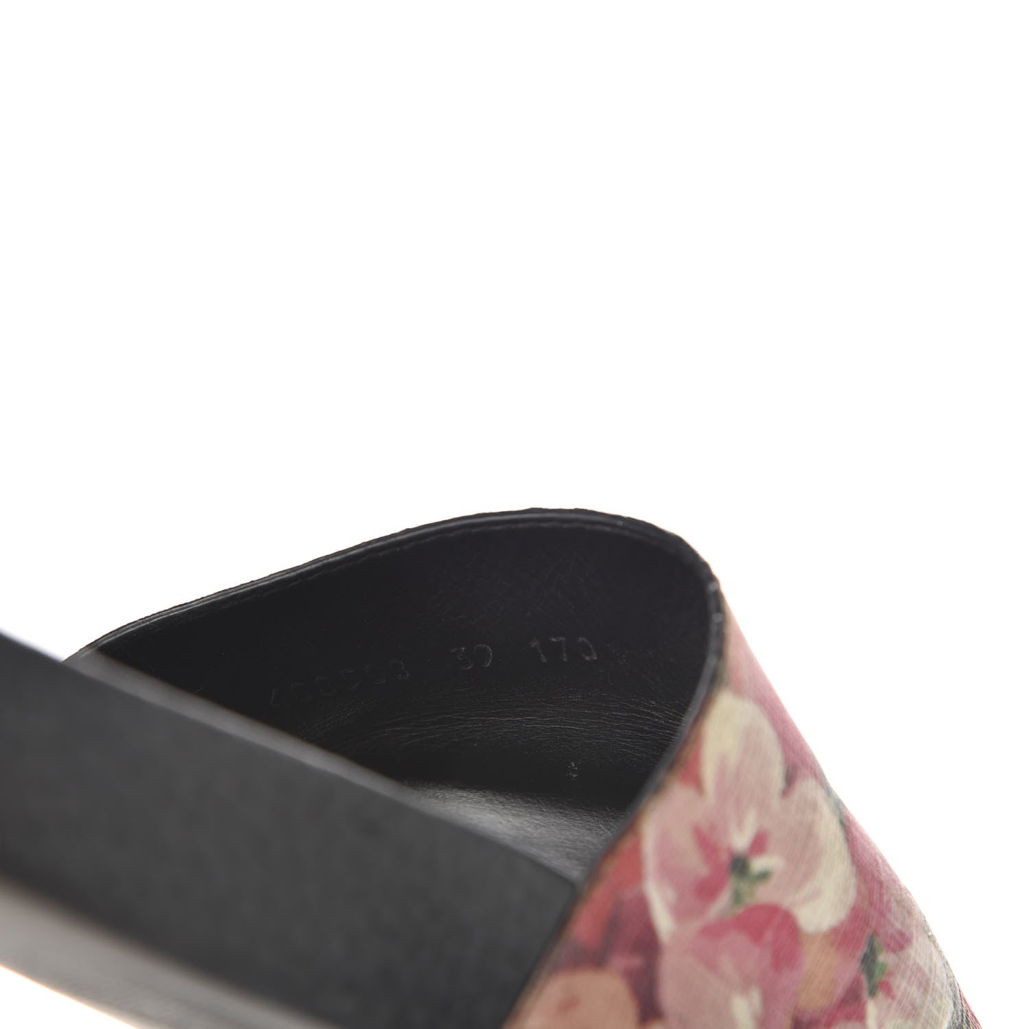 Gucci GG Supreme Monogram Blooms Slide Sandals 39 Beige Multicolor 8 of 9