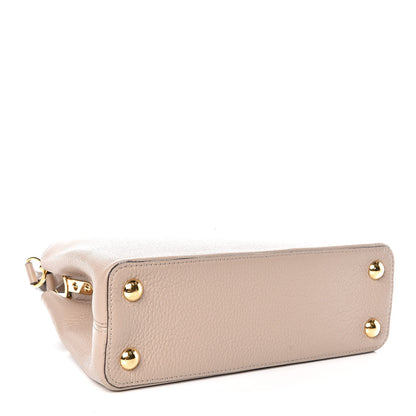 Louis Vuitton Taurillon Capucines BB Galet 5 of 14