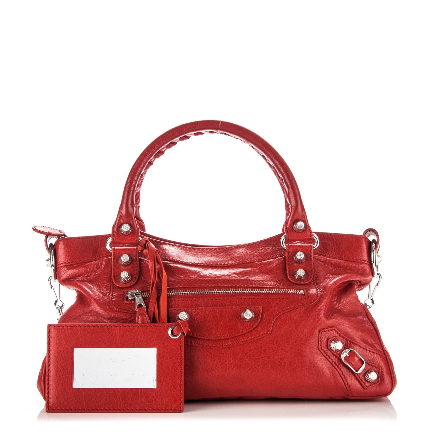 Agneau Giant 12 Silver Hardware First Rouge Cardinal