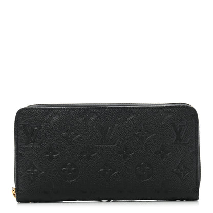 Louis Vuitton Empreinte Zippy Wallet Black 1 of 12