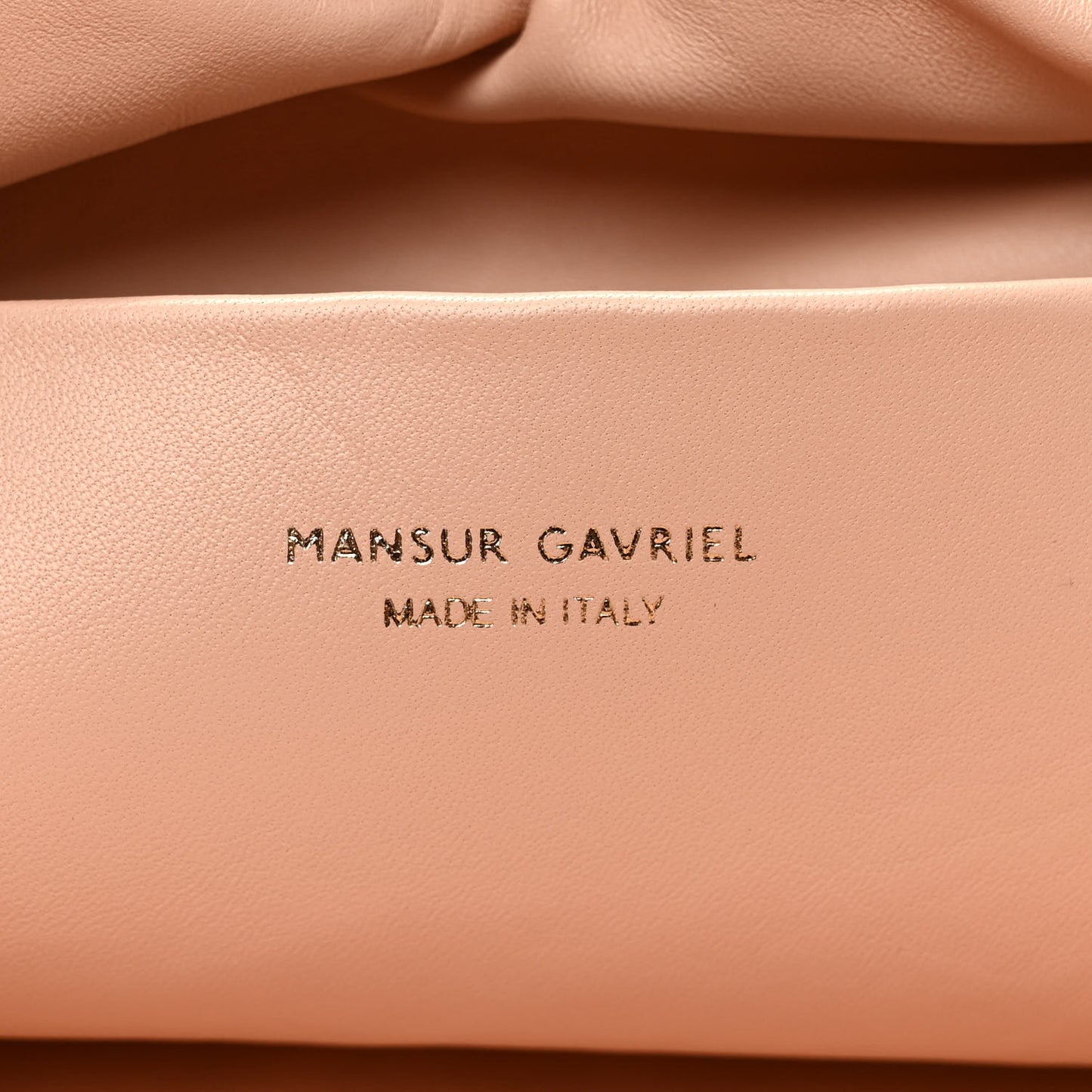 Lambskin Cloud Clutch Puff