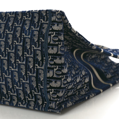 Christian Dior Oblique Large Book Tote Blue Multicolor 10 of 12