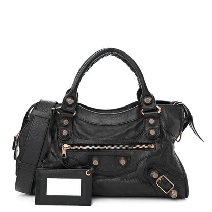 Balenciaga Agneau Giant 21 Rose Gold Hardware City Black 1 of 19