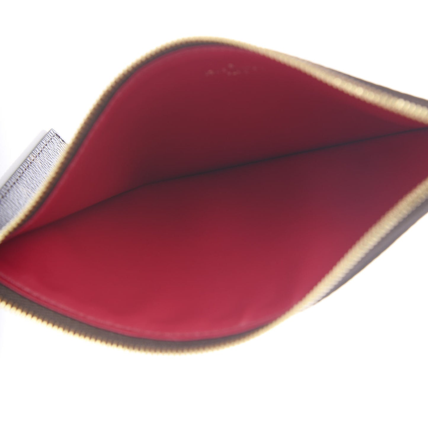 Monogram Felicie Chain Wallet Zippered Insert Fuchsia