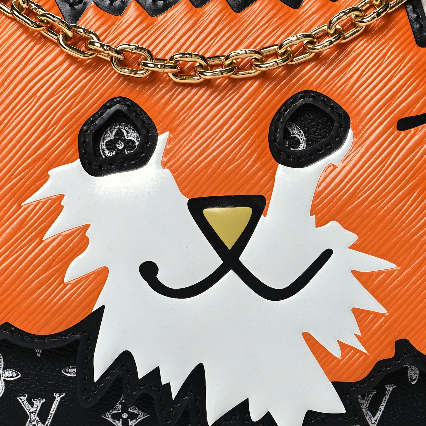 Epi Catogram Cat Bag Orange Black