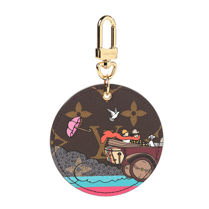 Louis Vuitton Monogram 2015 Christmas Animation Bag Charm Key Ring 1 of 4