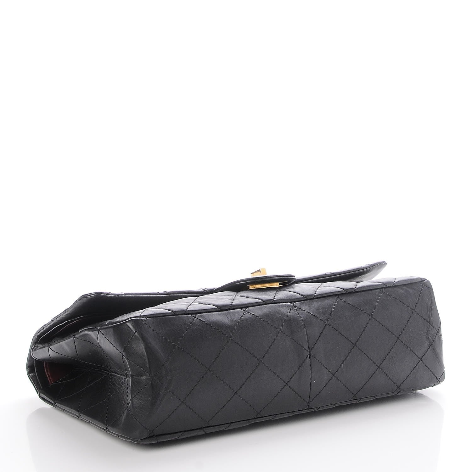Chanel Aged Calfskin Quilted 2.55 Reissue 227 Flap Black 5 of 8