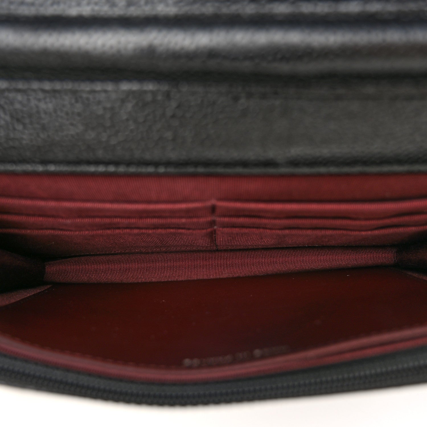 Chanel Caviar Quilted Wallet on Chain WOC Black 5 of 12