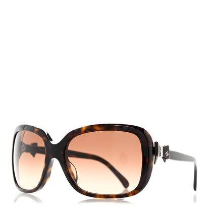 Chanel Acetate CC Bow Sunglasses 5171-A Tortoise 1 of 8
