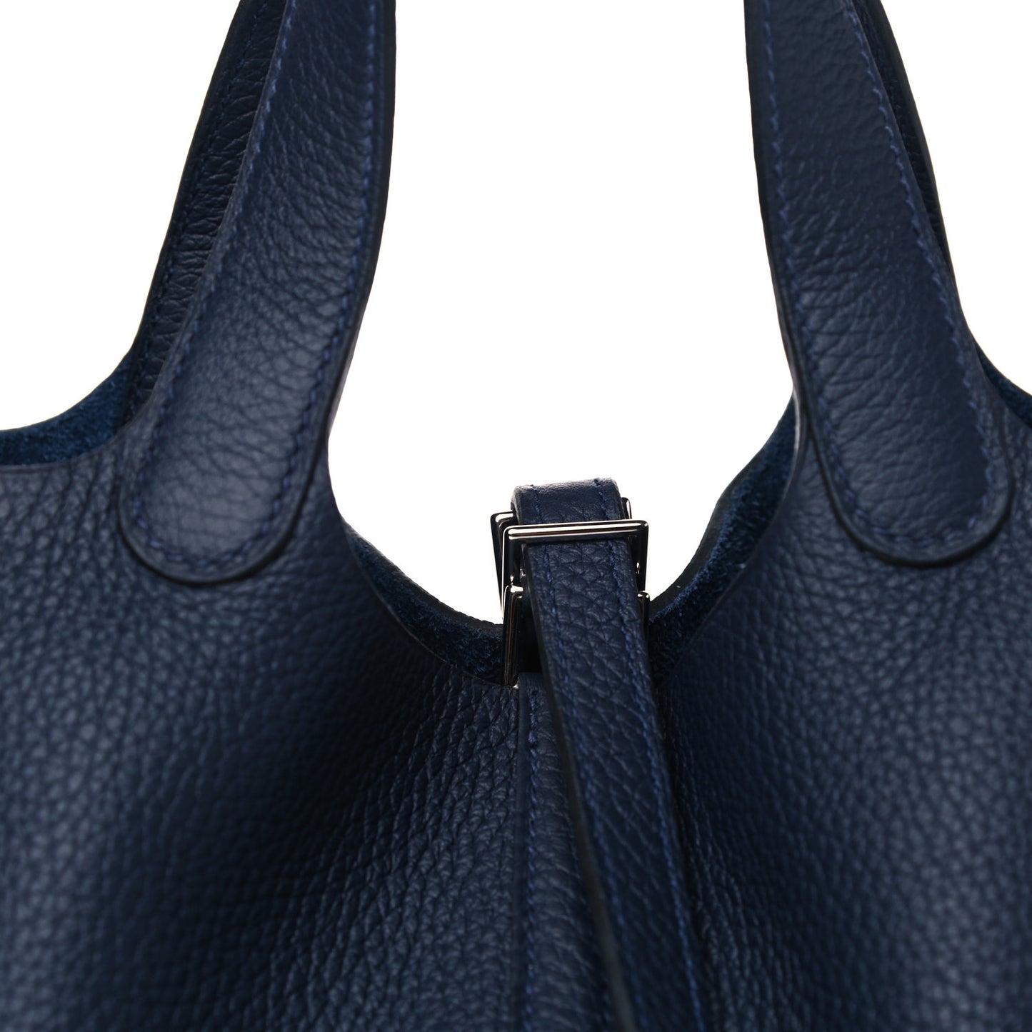 Taurillon Clemence Picotin Lock 18 PM Bleu Nuit
