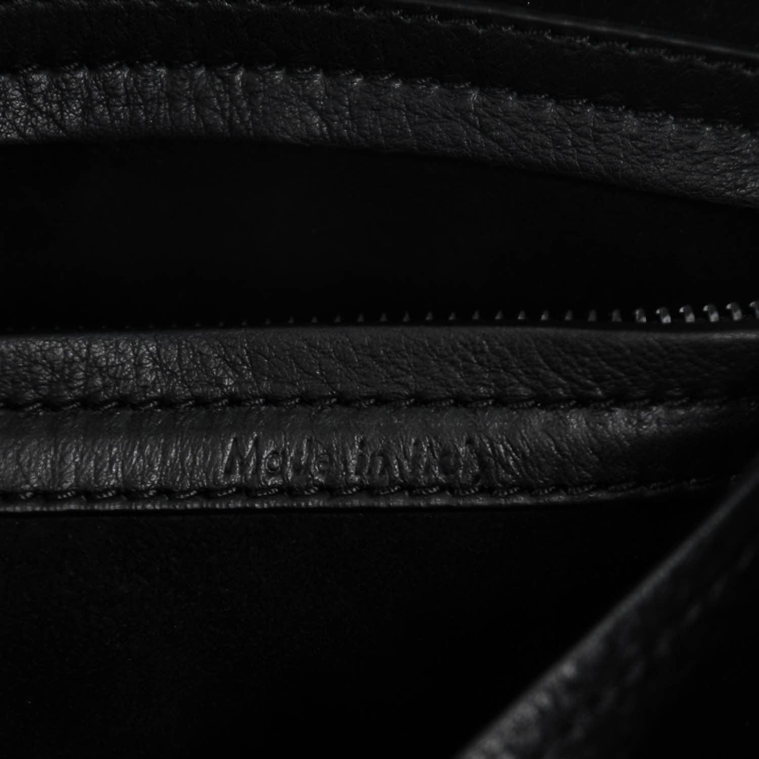 Celine Supple Calfskin Medium Phantom Luggage Black 8 of 9