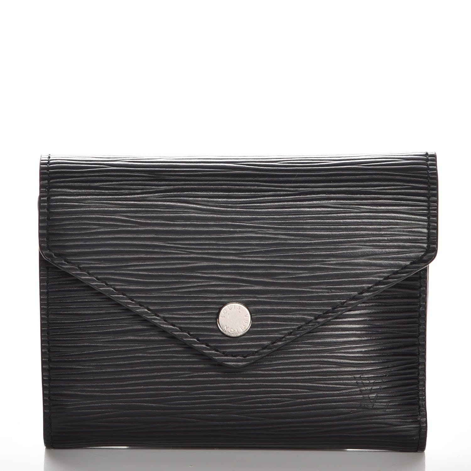 Louis Vuitton Epi Victorine Wallet Black 1 of 8