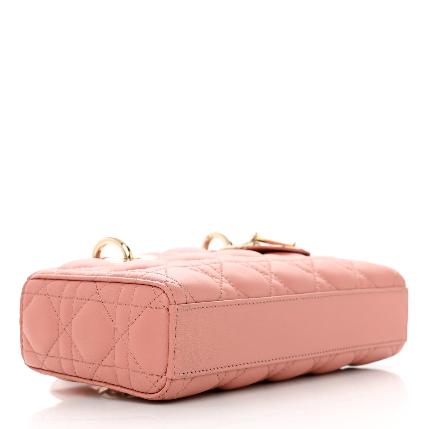 Christian Dior Lambskin Cannage Small Lady D-Joy Light Pink 4 of 12