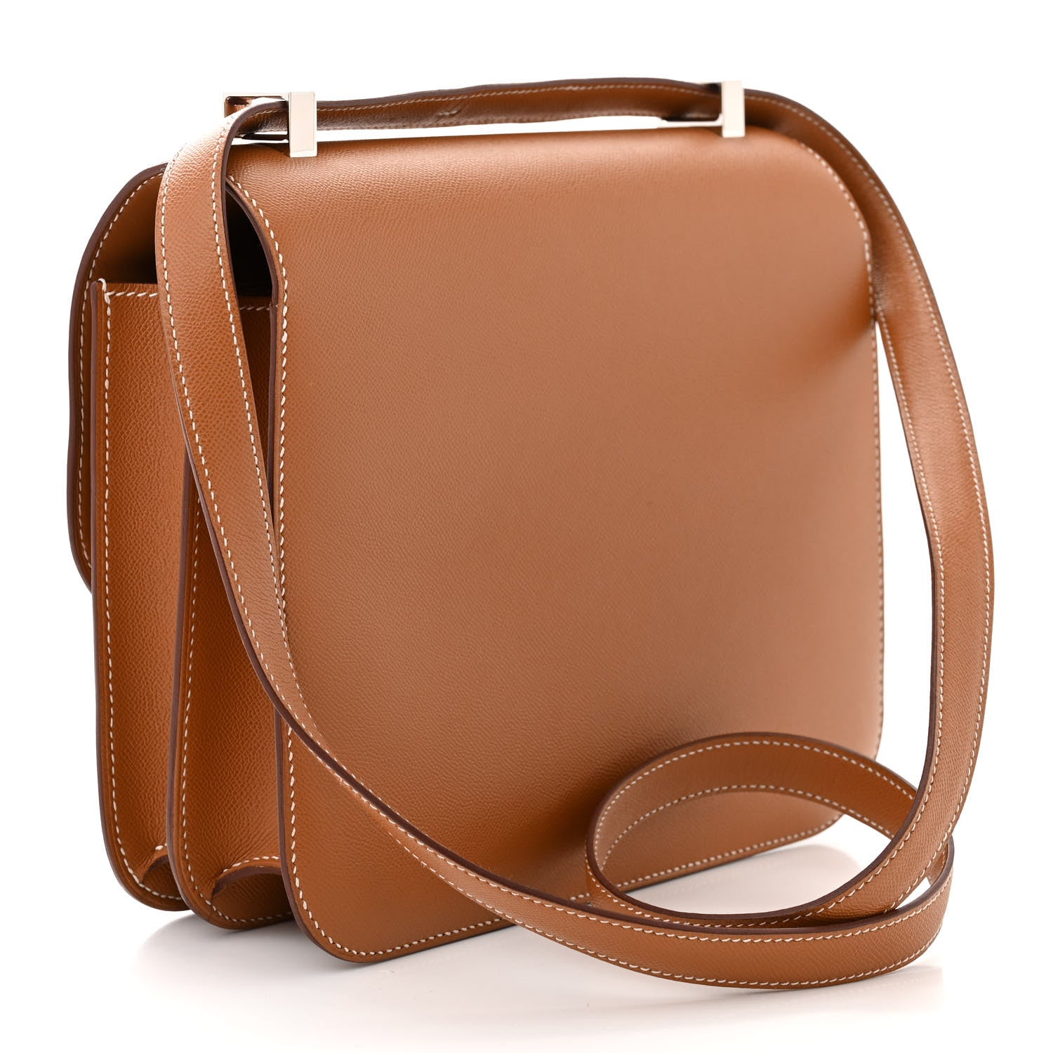 Hermes Grained Monsieur Lizard Constance 24 Gold Ombre 3 of 11